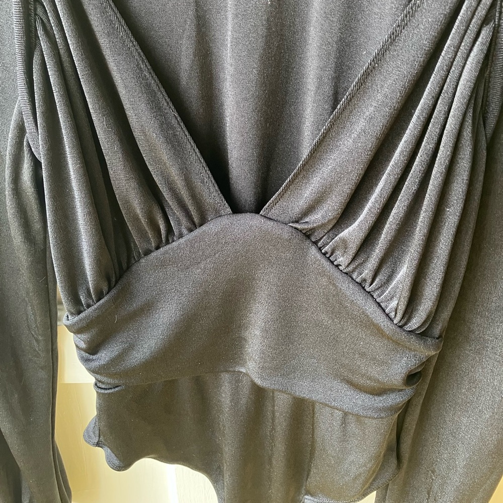 Free People Intimately In Your Arms bodysuit black size S excellent condition - Picture 8 of 9
